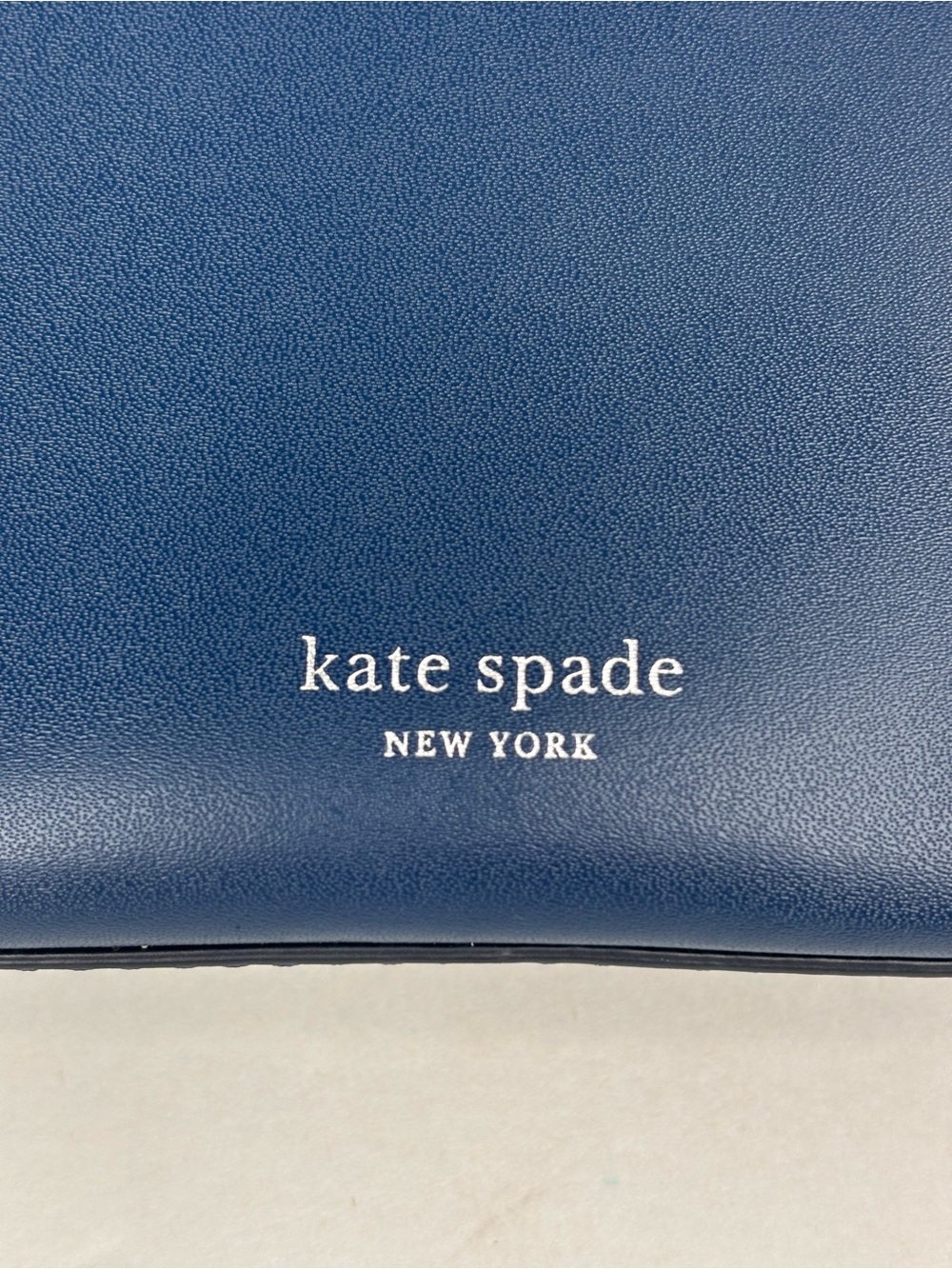 Kate Spade Nadine Patchwork Pink, Navy, Mauve Suede Leather Crossbody Bag - Picture 4 of 12